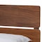 Baxton Studio Anthony Walnut Wood Queen Size Panel Bed 167-10724 - alternate 10
